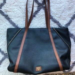 Fossil tote bag